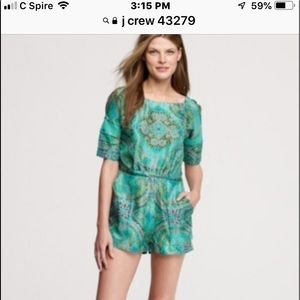 J Crew Collection Romper